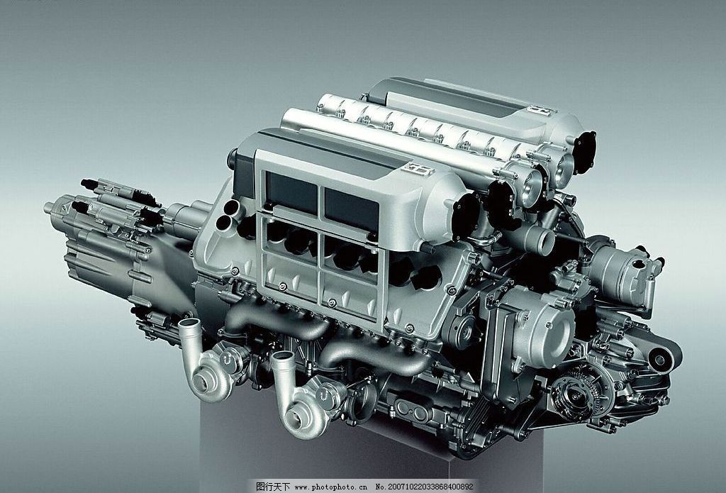 桌面-布加迪发动机3