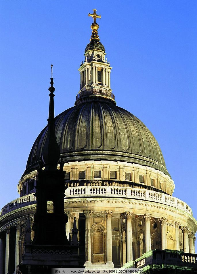 欧洲古建筑手绘图图片展示