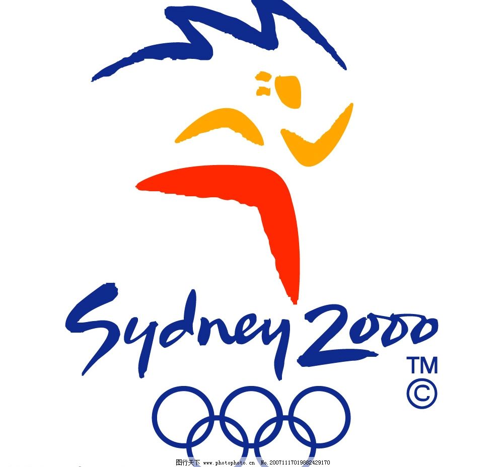 2000奥运会徽标图片