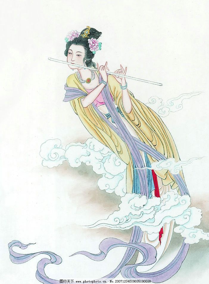 古代仕女、仙女图片,古代仕女仙女 中国 绘画 文