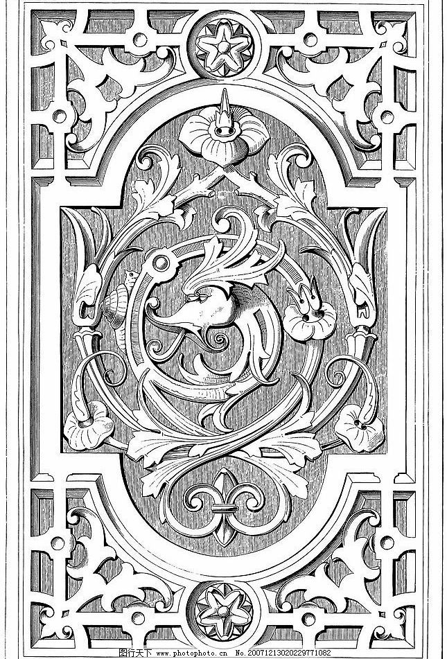 经典巴洛克 底图 背景 花纹 欧式 经典 插画 底纹边框 背景底纹 设计