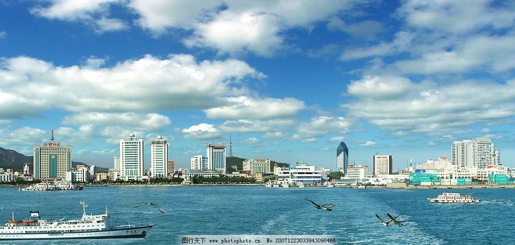威海全景图 威海 人居城市 旅游摄影 国内旅游 摄影图库 72 jpg