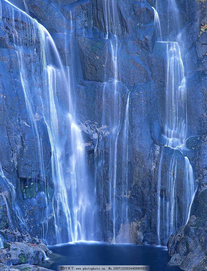 瀑布 风景 摄影图库