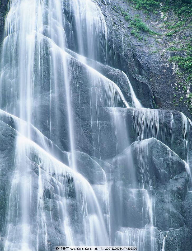 瀑布美景,瀑布,自然景观,山水风景,摄影图库,0,JPG,